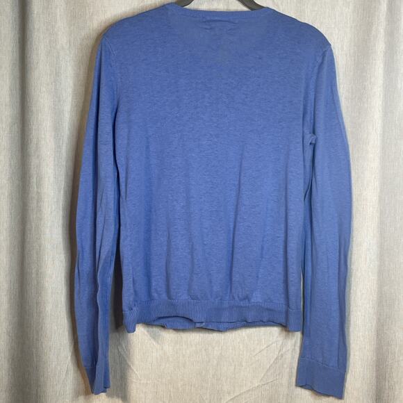 Lauren Ralph Lauren Womens Long Sleeve Button-Up Linen/Cotton Cardigan Medium - Picture 5 of 5